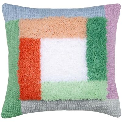 Vervaco PN-0175369 Cojín - Punto de Cadeneta, 40x40cm Vervaco PN-0175369 Cojín - Punto de Cadeneta, 40x40cm