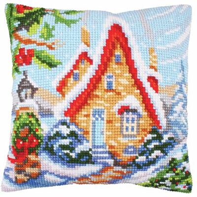 Colección de arte cross Stitch Cojin? : Fairy Cottage cd Colección de arte cross Stitch Cojin? : Fairy Cottage cd