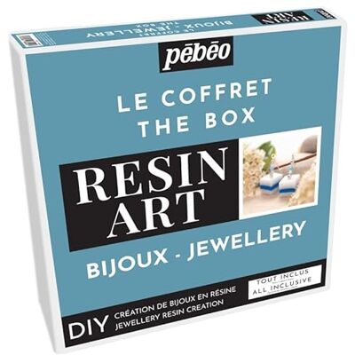 PEBEO Coffret Resin Art Pébéo Création et Fabrication de Bijoux en Résine epoxy PEBEO Coffret Resin Art Pébéo Création et Fabrication de Bijoux en Résine epoxy