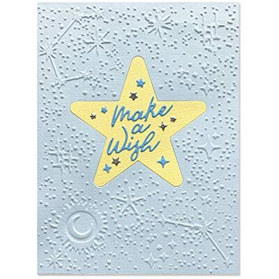 Sizzix Impresslits Carpeta para repujado Celestial de Jen Long Sizzix Impresslits Carpeta para repujado Celestial de Jen Long