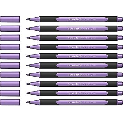 Schneider Paint-It 020 Películas metálicas (grosor de trazo 1-2 mm, 10 unidades), color morado Schneider Paint-It 020 Películas metálicas (grosor de trazo 1-2 mm, 10 unidades), color morado