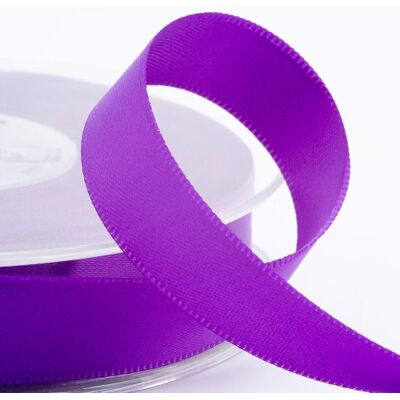Italian Options Cinta de satén, rollo de 50 mm de ancho x 25 m, color morado Italian Options Cinta de satén, rollo de 50 mm de ancho x 25 m, color morado