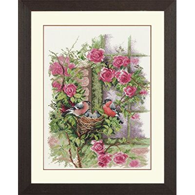 Lanarte Kits De Punto De Cruz Contado Completo Arte De Pared DIY PÁJAROS ANIDANDO Set Manualidades Adultos Set Decoracion Salon Creativo Regalo ca. 29 x 39 cm Cross Stitch Embroidery Lanarte Kits De Punto De Cruz Contado Completo Arte De Pared DIY PÁJAROS ANIDANDO Set Manualidades Adultos Set Decoracion Salon Creativo Regalo ca. 29 x 39 cm Cross Stitch Embroidery