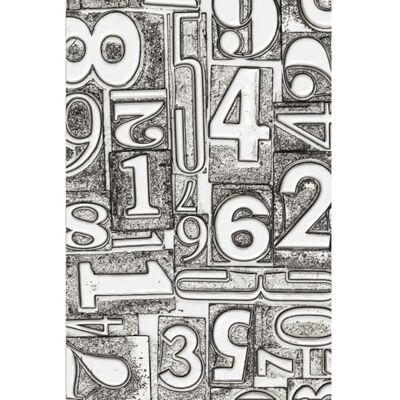 Sizzix Carpeta de Estampado 3-D Texture Fades numerada por Tim Holtz , Papel, Multicolor, One Size Sizzix Carpeta de Estampado 3-D Texture Fades numerada por Tim Holtz , Papel, Multicolor, One Size