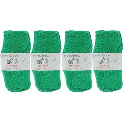 BambooMN Marca suave Touch 45 hilos – sólidos 10 G Mini bolas/50 g Bolas de Regular – acrílico BambooMN Marca suave Touch 45 hilos – sólidos 10 G Mini bolas/50 g Bolas de Regular – acrílico