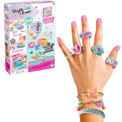 Canal Toys Style 4 Ever Kit de Recarga Magic Clay Para usar con Taller de Joyería Canal Toys Style 4 Ever Kit de Recarga Magic Clay Para usar con Taller de Joyería