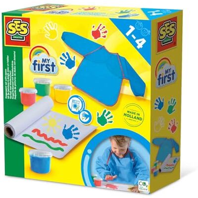 Creative My First Mein erstes Fingerfarbenset mit Bastelschürze Creative My First Mein erstes Fingerfarbenset mit Bastelschürze