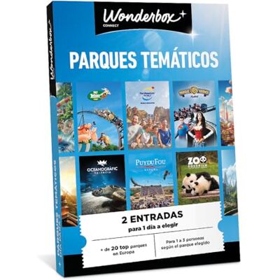 WONDERBOX Connect Caja Regalo Multi Parques Temáticos para 1 a 3 pers WONDERBOX Connect Caja Regalo Multi Parques Temáticos para 1 a 3 pers