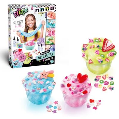 Canal Toys Set Deluxe de Slime Experience 6+ Modelo Aleatorio El kit perfecto para crear tu propia textura 2 versiones disponibles Manualidades creativas Canal Toys Set Deluxe de Slime Experience 6+ Modelo Aleatorio El kit perfecto para crear tu propia textura 2 versiones disponibles Manualidades creativas