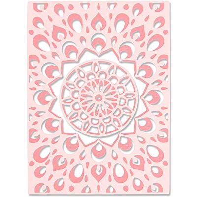 Sizzix Die 4 Pack, Kaleidoscope Layers Set de Troqueles Thinlits 4 pzas , Caleidoscopio en Capas de Jessica Scott, Plástico Papel, Multicolor, Talla única Sizzix Die 4 Pack, Kaleidoscope Layers Set de Troqueles Thinlits 4 pzas , Caleidoscopio en Capas de Jessica Scott, Plástico Papel, Multicolor, Talla única