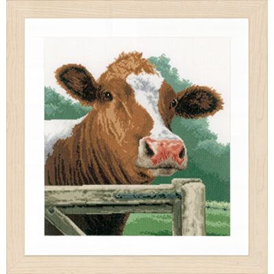 Lanarte Kits De Punto De Cruz Contado Completo Arte De Pared DIY VACA Set Manualidades Adultos Set Decoracion Salon Creativo Regalo ca. 35 x 35 cm Cross Stitch Embroidery Lanarte Kits De Punto De Cruz Contado Completo Arte De Pared DIY VACA Set Manualidades Adultos Set Decoracion Salon Creativo Regalo ca. 35 x 35 cm Cross Stitch Embroidery