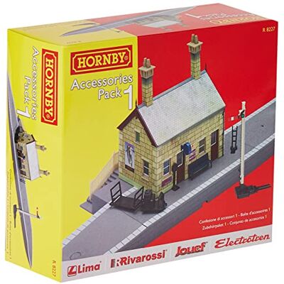 Hornby , Paquete de ampliación de edificios 1 Hornby , Paquete de ampliación de edificios 1