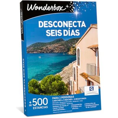 WONDERBOX Caja Regalo Desconecta Seis Días para 2 Personas WONDERBOX Caja Regalo Desconecta Seis Días para 2 Personas