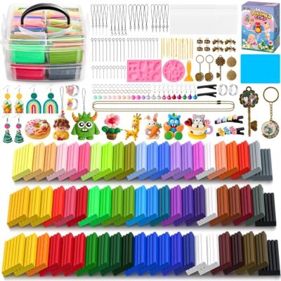 Kitojoy Kit de Arcilla Polimérica 66 Colores 20g Cada Una 14 Herramientas de Escultura y Accesorios, Tapete de Silicona, Manual, Manualidades DIY para Niños, Principiantes y Adultos Kitojoy Kit de Arcilla Polimérica 66 Colores 20g Cada Una 14 Herramientas de Escultura y Accesorios, Tapete de Silicona, Manual, Manualidades DIY para Niños, Principiantes y Adultos