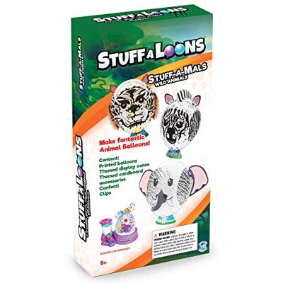 Stuff-A-Loons Stuff A Mals-Wild Animals, Verde Stuff-A-Loons Stuff A Mals-Wild Animals, Verde