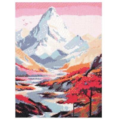 Graines Créatives Cuadro mosaico con diamantes montaña 30x40cm Diamond painting Graines Créatives Cuadro mosaico con diamantes montaña 30x40cm Diamond painting