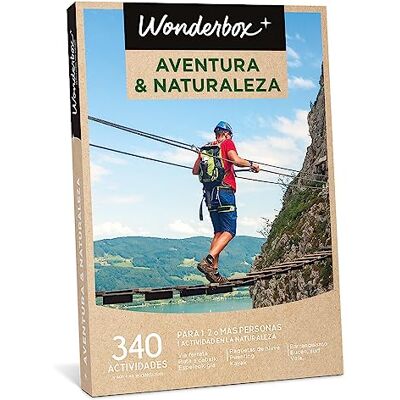 WONDERBOX Caja Regalo Aventura & Naturaleza para 1, 2 o más WONDERBOX Caja Regalo Aventura & Naturaleza para 1, 2 o más