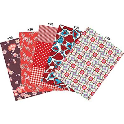Décopatch Paquete Maxi de 100 Hojas - Papel Decorativo Décopatch Paquete Maxi de 100 Hojas - Papel Decorativo