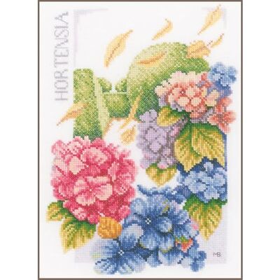 Lanarte Kits De Punto De Cruz Contado Completo Arte De Pared DIY ESPLENDOR DE HORTENSIA Set Manualidades Adultos Set Decoracion Salon Creativo Regalo ca. 20 x 27,5 cm Cross Stitch Lanarte Kits De Punto De Cruz Contado Completo Arte De Pared DIY ESPLENDOR DE HORTENSIA Set Manualidades Adultos Set Decoracion Salon Creativo Regalo ca. 20 x 27,5 cm Cross Stitch