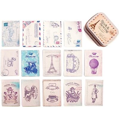 Dailylike Pegatinas piel sintética atelier diseños surtidos 6x4,7cm. 14u. Dailylike Pegatinas piel sintética atelier diseños surtidos 6x4,7cm. 14u.