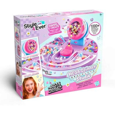 Canal Toys Style 4 Ever – Mega Magic con Pulseras de Amistad – CREA Pulseras Personalizadas – Regalo Infantil de 6 años+ – Juguete Actividad Manual, Ocio Creativo – +1000 Accesorios – Canal Toys Style 4 Ever – Mega Magic con Pulseras de Amistad – CREA Pulseras Personalizadas – Regalo Infantil de 6 años+ – Juguete Actividad Manual, Ocio Creativo – +1000 Accesorios –