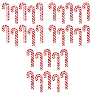 Beistle Mini Recortes de bastón de Caramelo de 7.5 Pulgadas (Rojo/Blanco), Paquete de 30 Beistle Mini Recortes de bastón de Caramelo de 7.5 Pulgadas (Rojo/Blanco), Paquete de 30