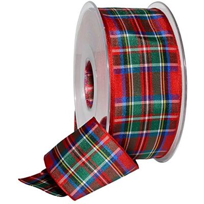 Morex Cinta de Edimburgo, 3,8 cm x 27 m, Royal Stewart Morex Cinta de Edimburgo, 3,8 cm x 27 m, Royal Stewart