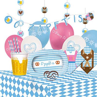 amscan 9050 0376 Kit de artículos de fiesta, multicolor amscan 9050 0376 Kit de artículos de fiesta, multicolor