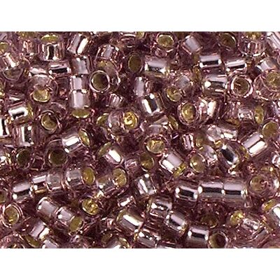 Toho Cuentas japonesas cilindro Treasure plateado lila 3,3mm.8/0 100gr. Toho Cuentas japonesas cilindro Treasure plateado lila 3,3mm.8/0 100gr.