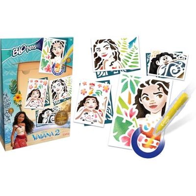 Lansay BLOPENS Disney VAIANA 2 Tropi-Cool Mini rotuladores para soplar Desde 5 años Actividad Creativa Disney con Plantillas Reutilizables 6 Mini Blopens Tapones Lavables Lansay BLOPENS Disney VAIANA 2 Tropi-Cool Mini rotuladores para soplar Desde 5 años Actividad Creativa Disney con Plantillas Reutilizables 6 Mini Blopens Tapones Lavables