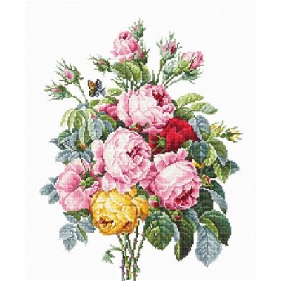 ART Modelo Rosas kit de bordado - Kit de bordado ART Modelo Rosas kit de bordado - Kit de bordado