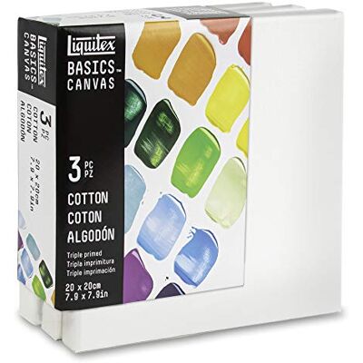 Liquitex Basics Telas de algodón multi-pack - Lienzo Liquitex Basics Telas de algodón multi-pack - Lienzo