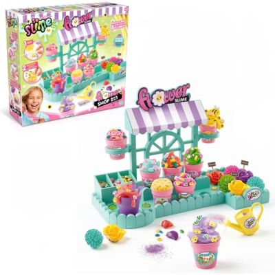 Canal Toys So Slime Floristería de Slime 6+ Kit Creativo con un pequeño jardín y 8 macetas Pasta perfumada + Flores colorantes para Mezclar + Arcilla Canal Toys So Slime Floristería de Slime 6+ Kit Creativo con un pequeño jardín y 8 macetas Pasta perfumada + Flores colorantes para Mezclar + Arcilla
