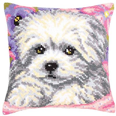 ART Duftin Cachorro Kit de cojín Agujeros (algodón, 50 x 45 x 0,1 cm), Multicolor ART Duftin Cachorro Kit de cojín Agujeros (algodón, 50 x 45 x 0,1 cm), Multicolor