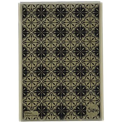 Sizzix -Carpeta para Grabado en Relieve (3 Piezas), diseño de Impresiones, Color Blanco Cutting Dies, Inclinable, Talla única Sizzix -Carpeta para Grabado en Relieve (3 Piezas), diseño de Impresiones, Color Blanco Cutting Dies, Inclinable, Talla única