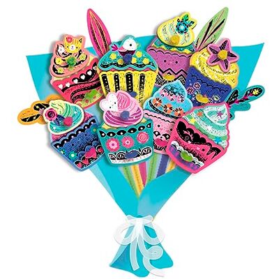 Avenir Juego de Manualidades para niños a Partir de 5 años, diseño de Ramo de Cupcakes, Ramo de Flores Avenir Juego de Manualidades para niños a Partir de 5 años, diseño de Ramo de Cupcakes, Ramo de Flores