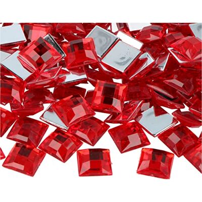 Innspiro - Z2151601 - Rojo - Piedras acrílicas decorativas Innspiro - Z2151601 - Rojo - Piedras acrílicas decorativas