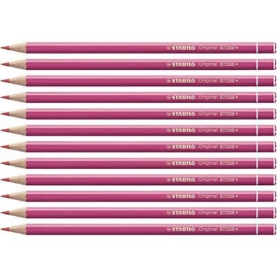 Stabilo Original - Rosa de Garanza Claro - 12 Lápices de colores Stabilo Original - Rosa de Garanza Claro - 12 Lápices de colores