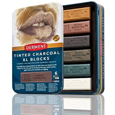 Derwent – Bloques XL Carboncillo 6 Derwent – Bloques XL Carboncillo 6