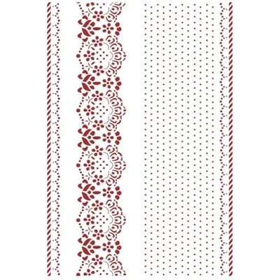 Stamperia G Stencil Provenza Borders Stamperia G Stencil Provenza Borders