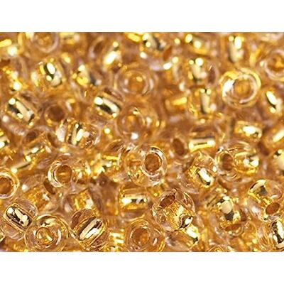 Toho Cuentas japonesas rocalla auténtico oro 2,2mm.11/0 100gr. Toho Cuentas japonesas rocalla auténtico oro 2,2mm.11/0 100gr.