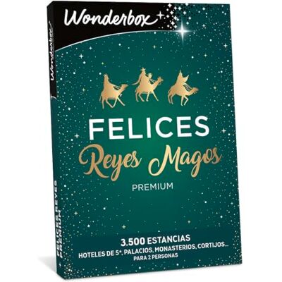 WONDERBOX Caja Regalo Felices Reyes Premium para 2 Personas WONDERBOX Caja Regalo Felices Reyes Premium para 2 Personas