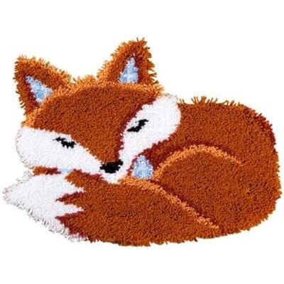 Vervaco Kit Alfombra Gancho De Pestillo Alfombras De Habitacion Zorro DURMIENDO DIY Manualidades Adultos Set Creativo Regalo Bordado Kit Principiantes ca. 55 x 46 cm Latch Hook Embroidery Vervaco Kit Alfombra Gancho De Pestillo Alfombras De Habitacion Zorro DURMIENDO DIY Manualidades Adultos Set Creativo Regalo Bordado Kit Principiantes ca. 55 x 46 cm Latch Hook Embroidery