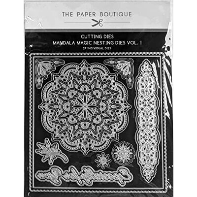 The Paper Boutique Troqueles de corte Mandala Magic Nesting Dies Vol I The Paper Boutique Troqueles de corte Mandala Magic Nesting Dies Vol I