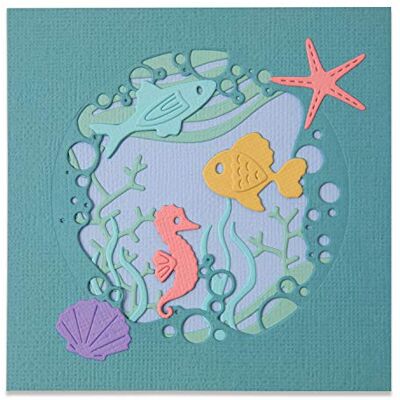 Sizzix Set de Troqueles Thinlits 9PK Ocean Scene by Olivia Rose Sizzix Set de Troqueles Thinlits 9PK Ocean Scene by Olivia Rose
