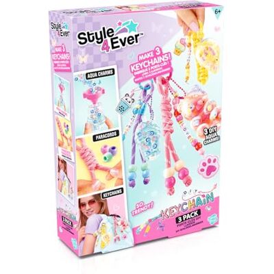 Canal Toys Style 4 Ever – Juego de llaveros DIY – Crea tono set de 3 llaveros únicos ultra elegantes y de moda – Idea de regalo para niños a partir de 6 años – Ocio creativo – Canal Toys Style 4 Ever – Juego de llaveros DIY – Crea tono set de 3 llaveros únicos ultra elegantes y de moda – Idea de regalo para niños a partir de 6 años – Ocio creativo –