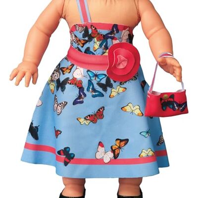 Vervaco DRESS YOUR DOLL Kit Costura Vestidos Muñecas NATALY BUTTERFLY Kit De Diseño De Moda Para Niñas Telas Bonitas Para Manualidades Costura Para Principiantes Fashion Design Set Vervaco DRESS YOUR DOLL Kit Costura Vestidos Muñecas NATALY BUTTERFLY Kit De Diseño De Moda Para Niñas Telas Bonitas Para Manualidades Costura Para Principiantes Fashion Design Set