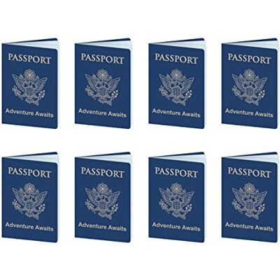Beistle 54794 Pasaportes, Papel, Azul, Dorado y Blanco Beistle 54794 Pasaportes, Papel, Azul, Dorado y Blanco
