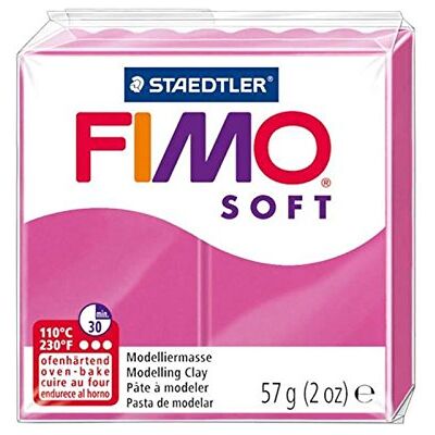 Staedtler Fimo Soft 56g Frambuesa - Arcilla de modelar Staedtler Fimo Soft 56g Frambuesa - Arcilla de modelar