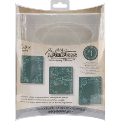 Sizzix Ellison Europe Difusor (3 unidades), diseño circular, multicolor Sizzix Ellison Europe Difusor (3 unidades), diseño circular, multicolor
